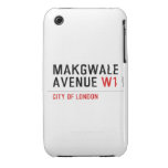 Makgwale Avenue  iPhone 3G/3GS Cases iPhone 3 Covers