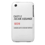 CASTLE  JULIAN ASSANGE    iPhone 3G/3GS Cases iPhone 3 Covers