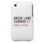 brick lane  curries  iPhone 3G/3GS Cases iPhone 3 Covers
