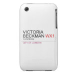 Victoria  Beckman  iPhone 3G/3GS Cases iPhone 3 Covers
