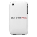 Grace street  iPhone 3G/3GS Cases iPhone 3 Covers