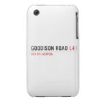 Goodison road  iPhone 3G/3GS Cases iPhone 3 Covers