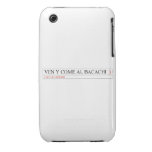 Ven y come al BACACHI  iPhone 3G/3GS Cases iPhone 3 Covers