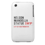 nelson mandella statue  iPhone 3G/3GS Cases iPhone 3 Covers