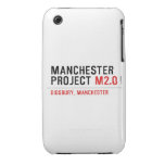 Manchester Project  iPhone 3G/3GS Cases iPhone 3 Covers