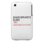 Shakespeare's globe   iPhone 3G/3GS Cases iPhone 3 Covers