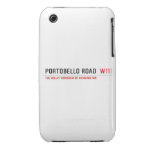Portobello Road   iPhone 3G/3GS Cases iPhone 3 Covers