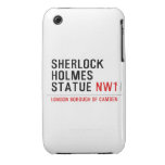 sherlock holmes statue  iPhone 3G/3GS Cases iPhone 3 Covers