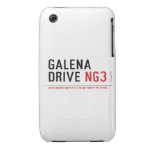 galena drive  iPhone 3G/3GS Cases iPhone 3 Covers