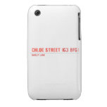 chloe Street  iPhone 3G/3GS Cases iPhone 3 Covers