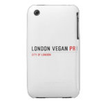 London vegan  iPhone 3G/3GS Cases iPhone 3 Covers