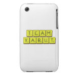 Team
 Yabut  iPhone 3G/3GS Cases iPhone 3 Covers