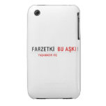 FARZETKİ   iPhone 3G/3GS Cases iPhone 3 Covers