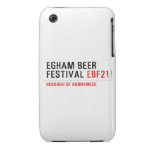 EGHAM BEER FESTIVAL  iPhone 3G/3GS Cases iPhone 3 Covers