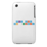 Feliz dia 
 do Quimico  iPhone 3G/3GS Cases iPhone 3 Covers