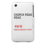 CHURCH ROAD ROAD      iPhone 3G/3GS Cases iPhone 3 Covers