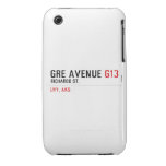 GRE AVENUE  iPhone 3G/3GS Cases iPhone 3 Covers
