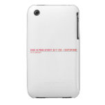Rosh Is Peng Street  iPhone 3G/3GS Cases iPhone 3 Covers