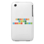 Periodic
 Table
 Writer eldin  iPhone 3G/3GS Cases iPhone 3 Covers