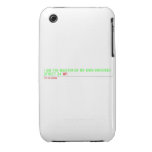 I am the master of my own universe! Street 34  iPhone 3G/3GS Cases iPhone 3 Covers