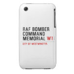 raf bomber command memorial  iPhone 3G/3GS Cases iPhone 3 Covers