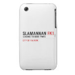 Slamannan  iPhone 3G/3GS Cases iPhone 3 Covers
