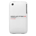 Workplace Options  iPhone 3G/3GS Cases iPhone 3 Covers