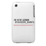 Im new Admin   #Tahseen_Qainth   iPhone 3G/3GS Cases iPhone 3 Covers