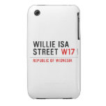 willie isa Street  iPhone 3G/3GS Cases iPhone 3 Covers