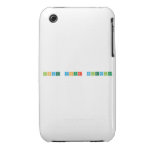 Love your molecules  iPhone 3G/3GS Cases iPhone 3 Covers