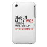 Diagon  Alley  iPhone 3G/3GS Cases iPhone 3 Covers