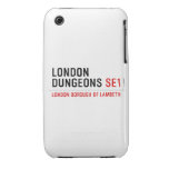 london dungeons  iPhone 3G/3GS Cases iPhone 3 Covers