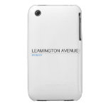 Leamington Avenue  iPhone 3G/3GS Cases iPhone 3 Covers