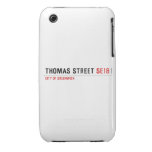 THOMAS STREET  iPhone 3G/3GS Cases iPhone 3 Covers