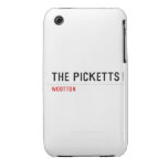 the picketts  iPhone 3G/3GS Cases iPhone 3 Covers