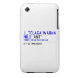jl.telaga warna no.2  iPhone 3G/3GS Cases iPhone 3 Covers