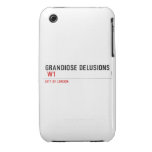 Grandiose Delusions   iPhone 3G/3GS Cases iPhone 3 Covers