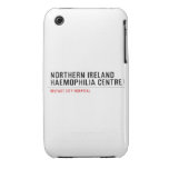 Northern ireland Haemophilia Centre   iPhone 3G/3GS Cases iPhone 3 Covers