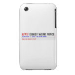 G.W.F  iPhone 3G/3GS Cases iPhone 3 Covers