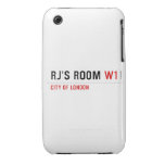 RJ’s Room  iPhone 3G/3GS Cases iPhone 3 Covers