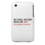 natural history museum  iPhone 3G/3GS Cases iPhone 3 Covers