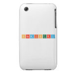 chemistry  iPhone 3G/3GS Cases iPhone 3 Covers