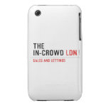 The  In-Crowd  iPhone 3G/3GS Cases iPhone 3 Covers