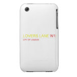 LOVERS LANE  iPhone 3G/3GS Cases iPhone 3 Covers