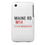 MAINE RD   iPhone 3G/3GS Cases iPhone 3 Covers