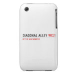 Diagonal Alley  iPhone 3G/3GS Cases iPhone 3 Covers