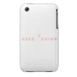 I 
 LOVE  ELIJAH                               iPhone 3G/3GS Cases iPhone 3 Covers