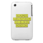 Game
 Letter
 Tiles
 ROCK!  iPhone 3G/3GS Cases iPhone 3 Covers