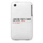 London Youth Choir Big Give   iPhone 3G/3GS Cases iPhone 3 Covers
