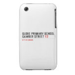 Globe Primary School Gawber Street  iPhone 3G/3GS Cases iPhone 3 Covers